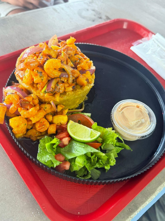 Mofongo con camarones — Especial de Sábado